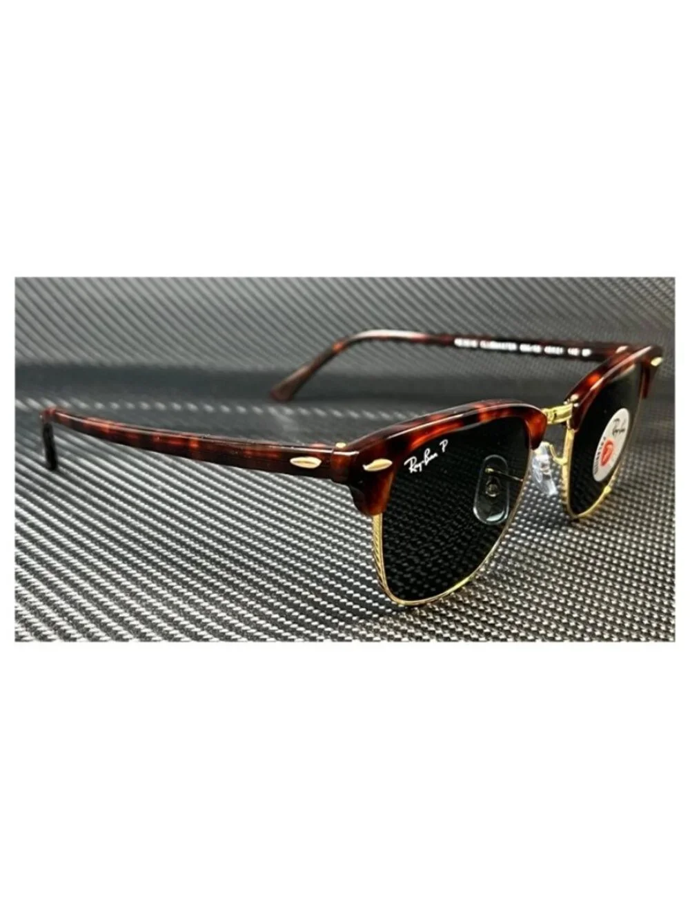 New Ray Ban Men  Red Havana Sunglasses  55- 21- 150